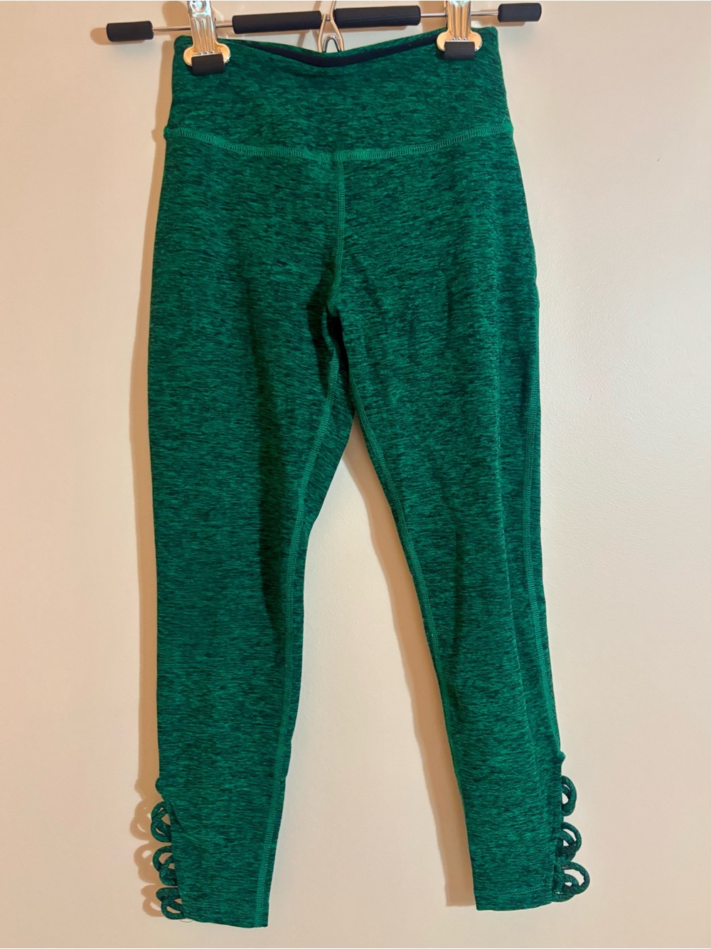 Beyond Yoga Interloop Spacedye Leggings Green Heather size XS